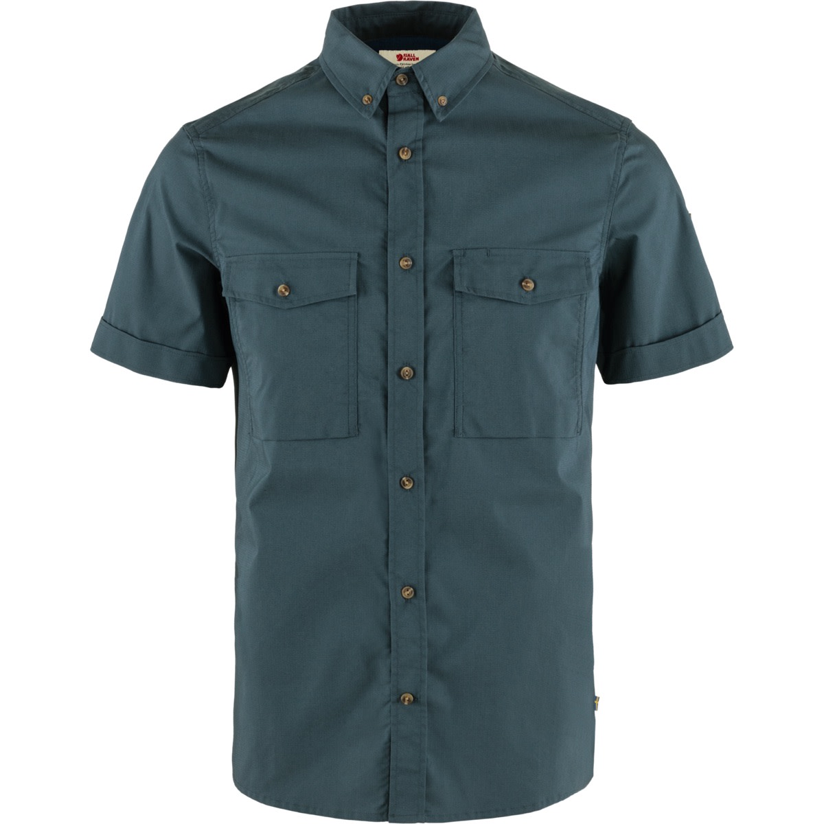 Fjällräven Men’s Övik Air Stretch Short Sleeve Shirt Mountain Blue