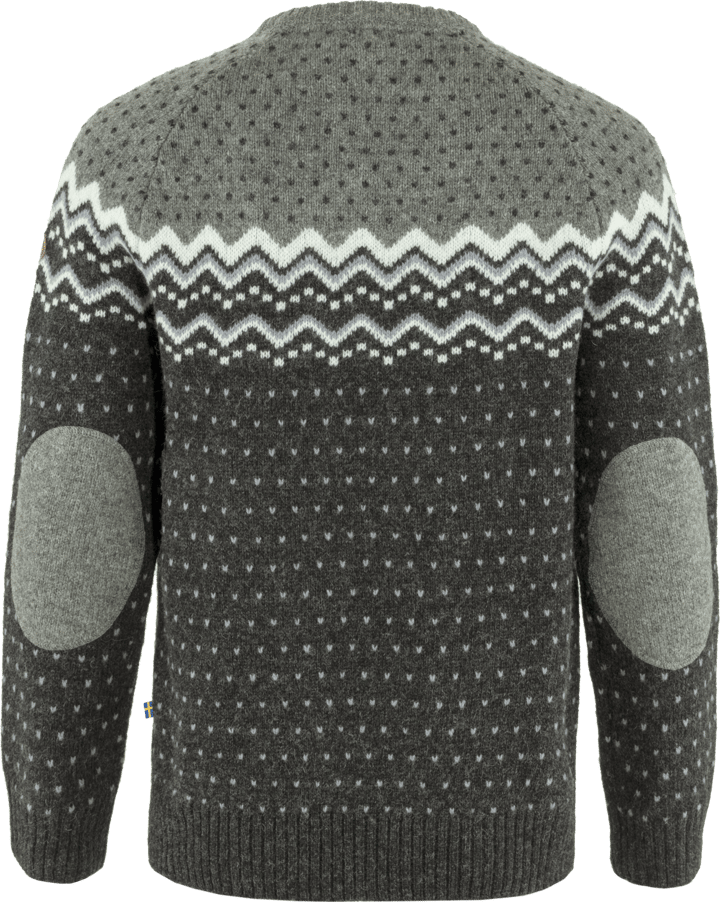 Fjällräven Men's Övik Knit Sweater Dark Grey/Grey Fjällräven