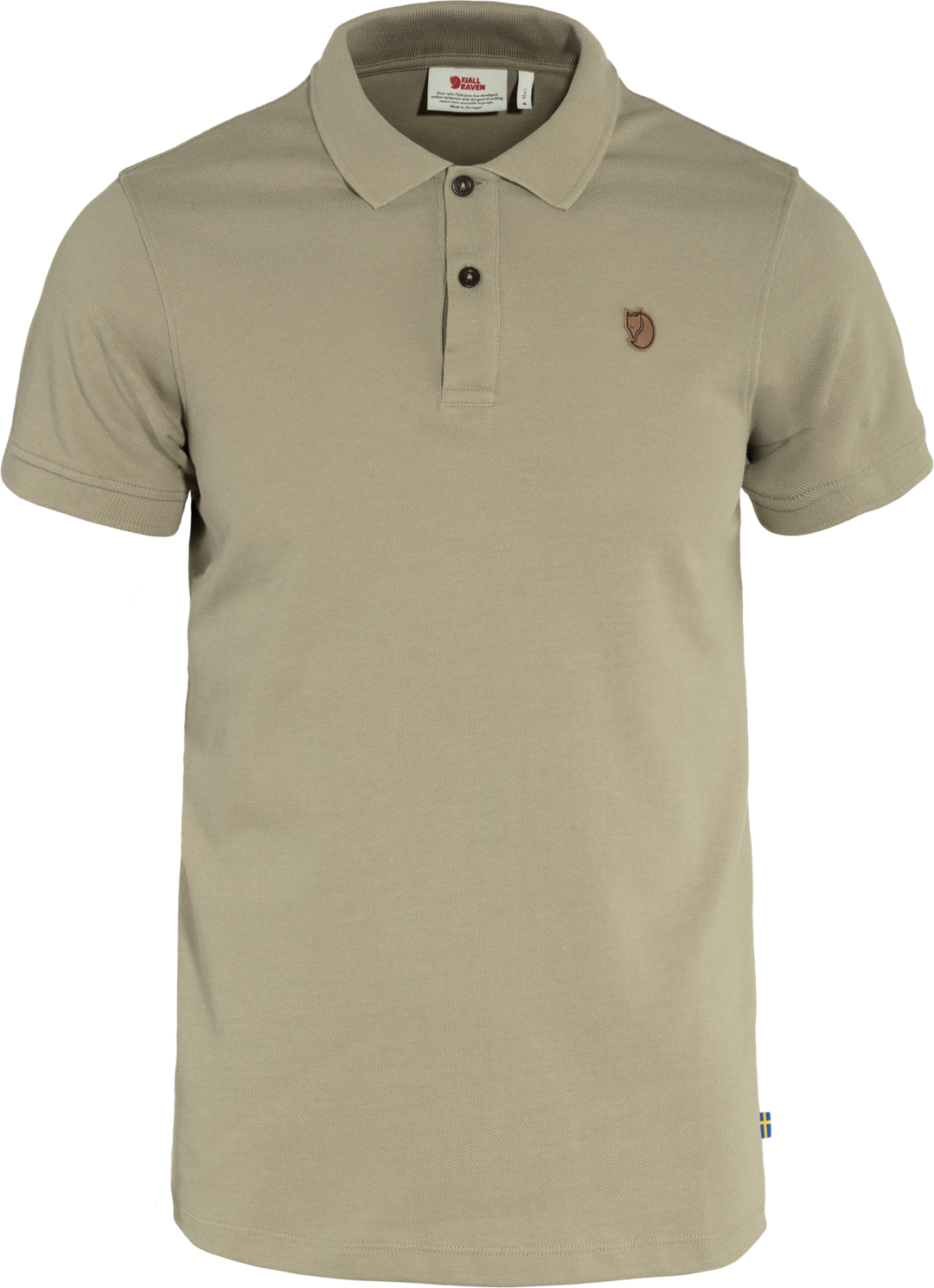 Fjällräven Men’s Övik Polo Shirt Sand Stone