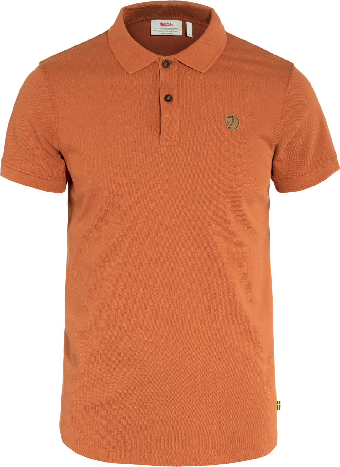 Fjällräven Men’s Övik Polo Shirt Terracotta Brown