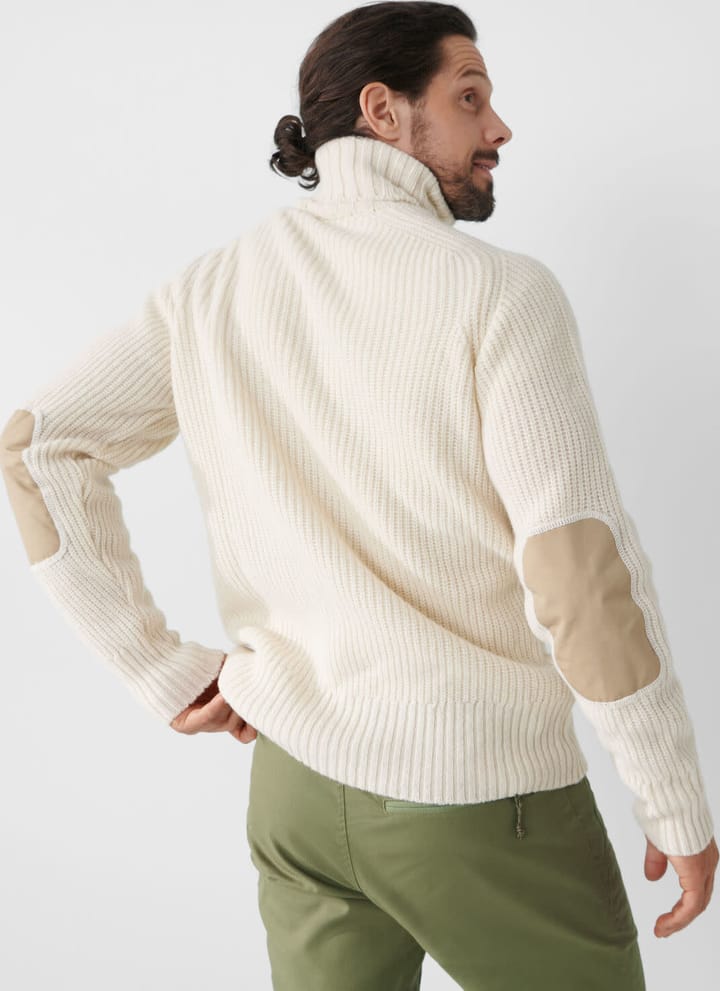 Fjällräven Men's Övik Roller Neck Sweater Chalk White Fjällräven