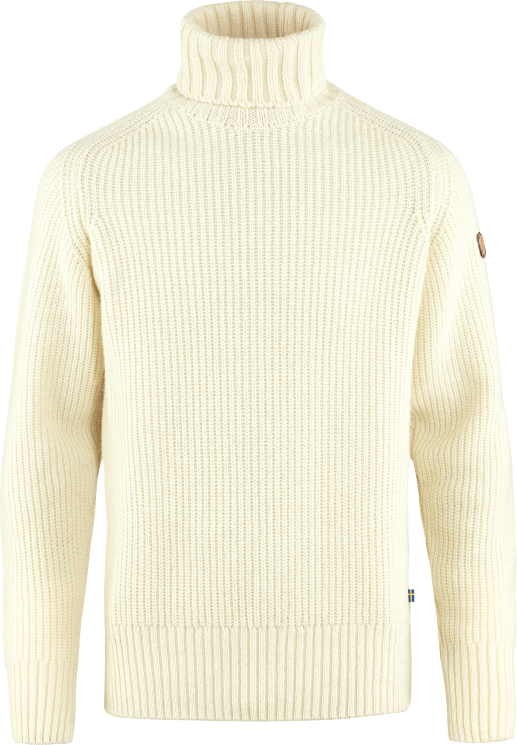 Fjällräven Men’s Övik Roller Neck Sweater Chalk White