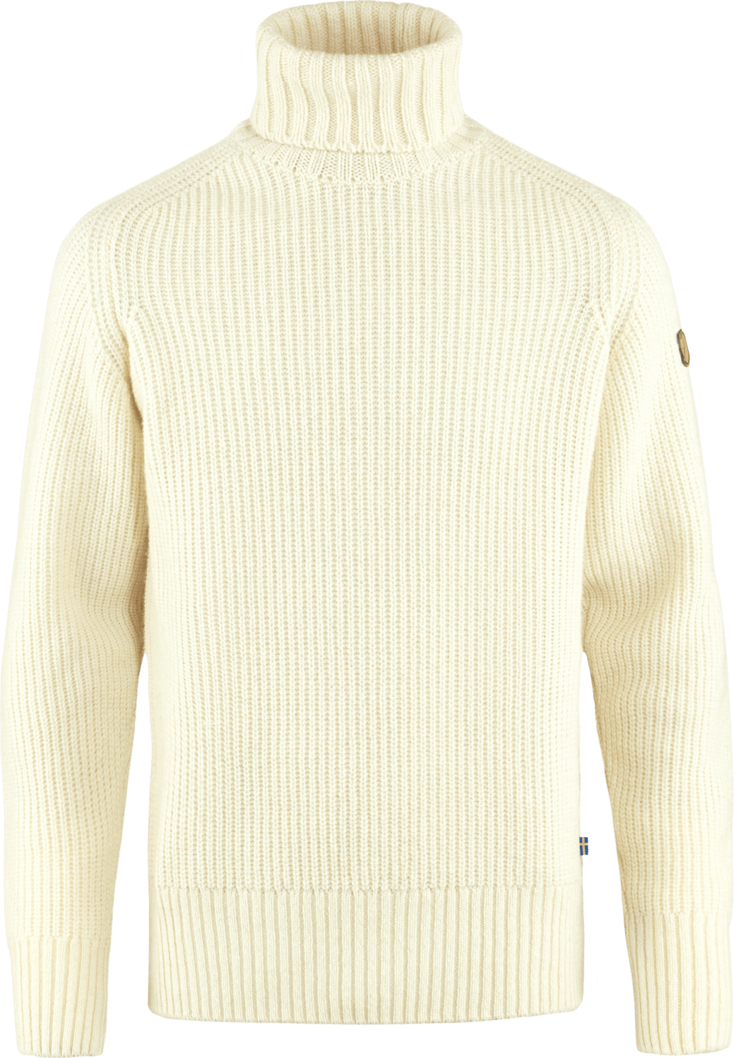 Fjällräven Men's Övik Roller Neck Sweater Chalk White