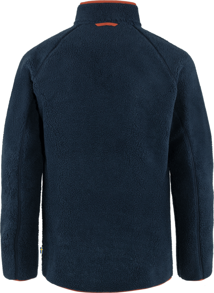 Fjällräven Men's Vardag Pile Fleece Navy-Autumn Leaf Fjällräven