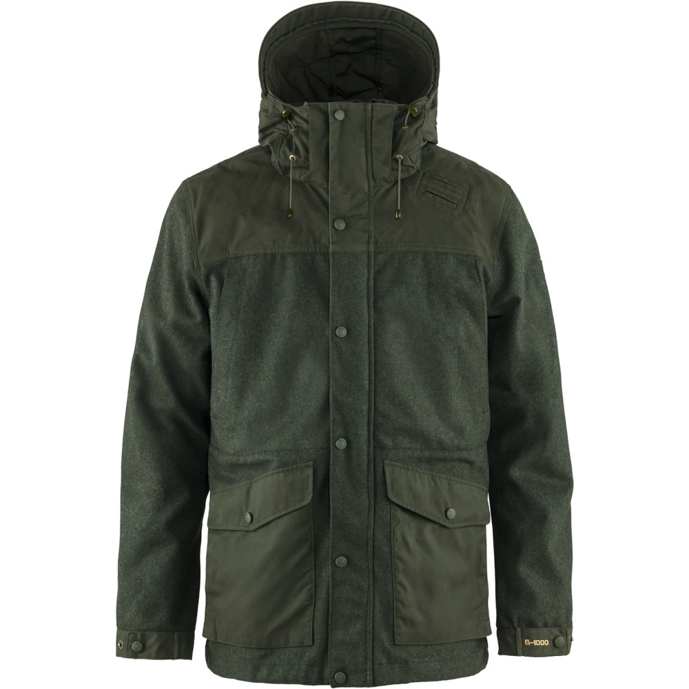 Fjällräven Men’s Värmland Wool Jacket Deep Forest