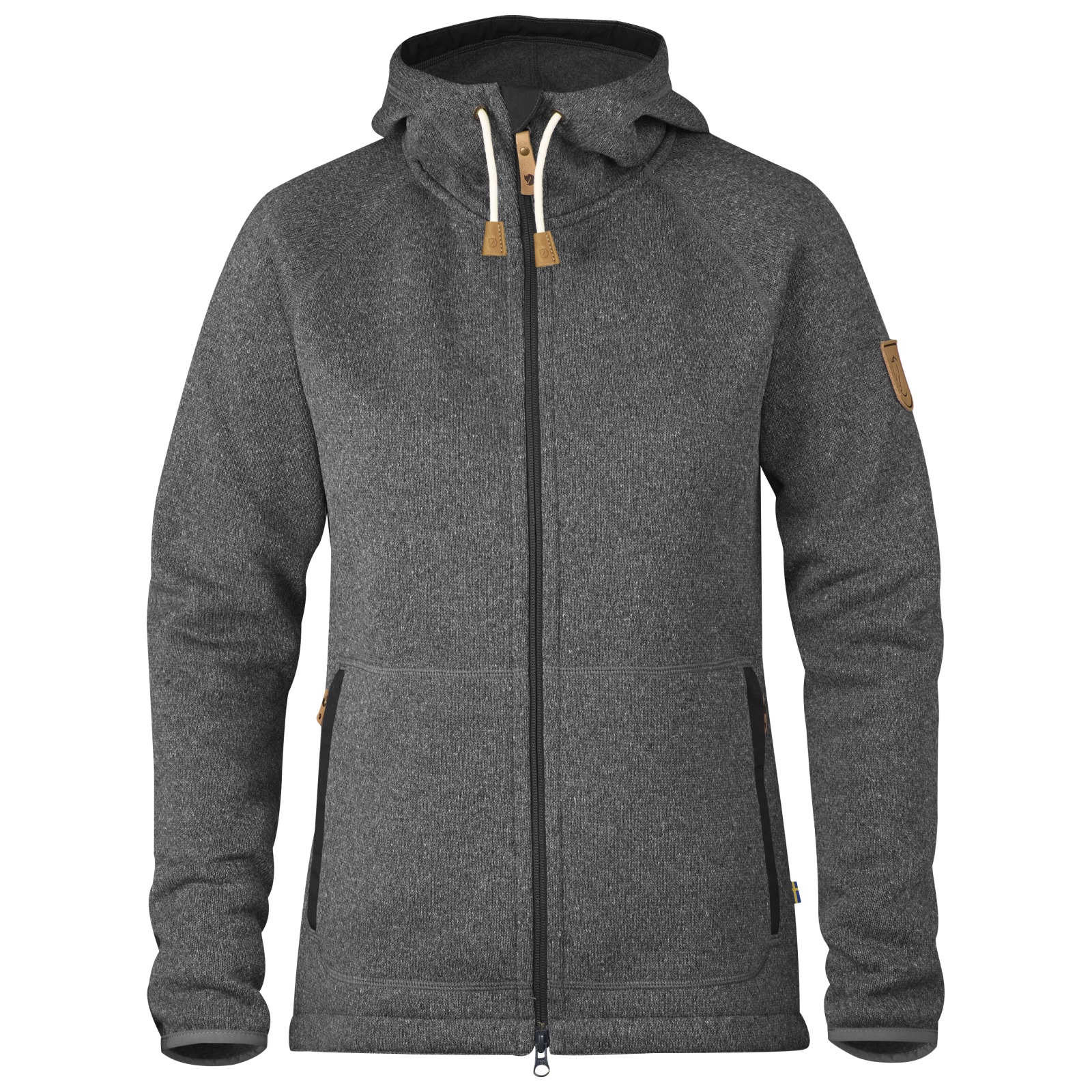 Fjällräven Women’s Övik Reinforced Hoodie Dark Grey