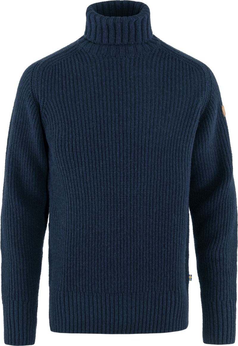 Men's Övik Roller Neck Sweater Dark Navy, Buy Men's Övik Roller Neck  Sweater Dark Navy here