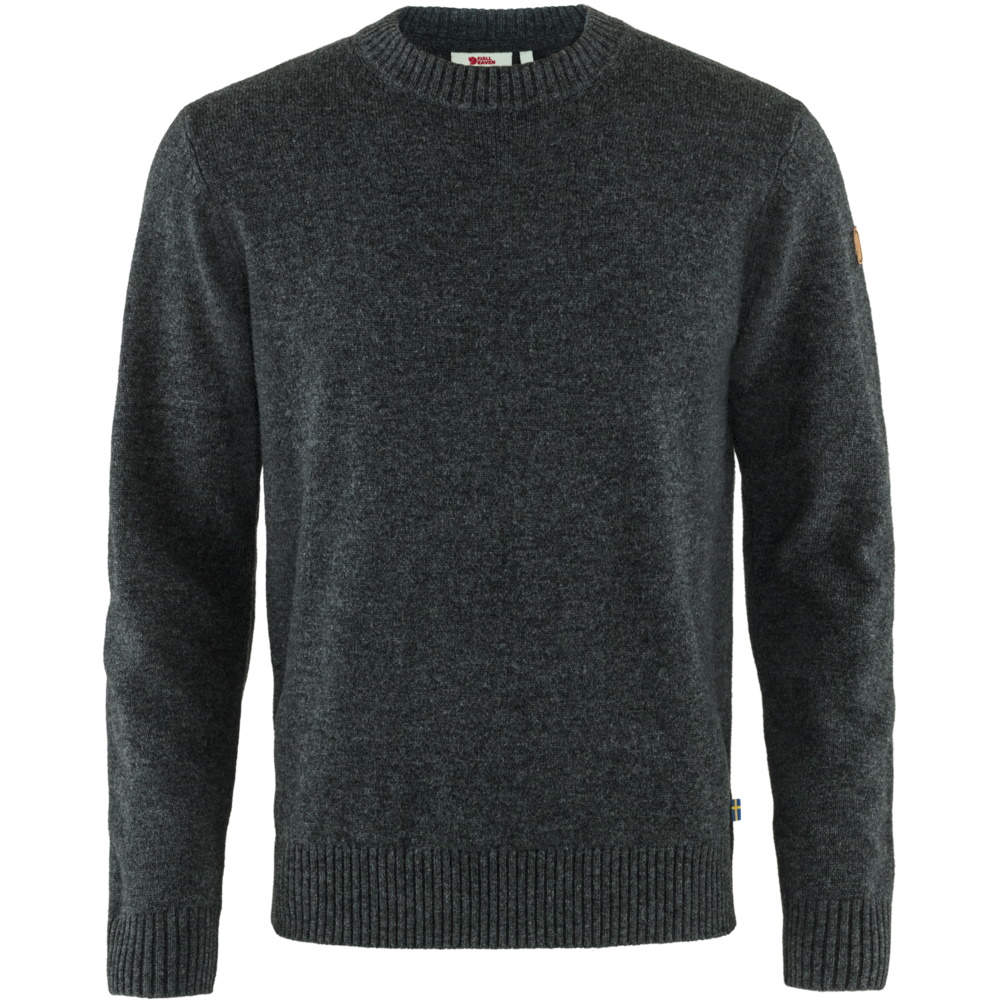 Fjällräven Men’s Övik Round-neck Sweater Dark Grey