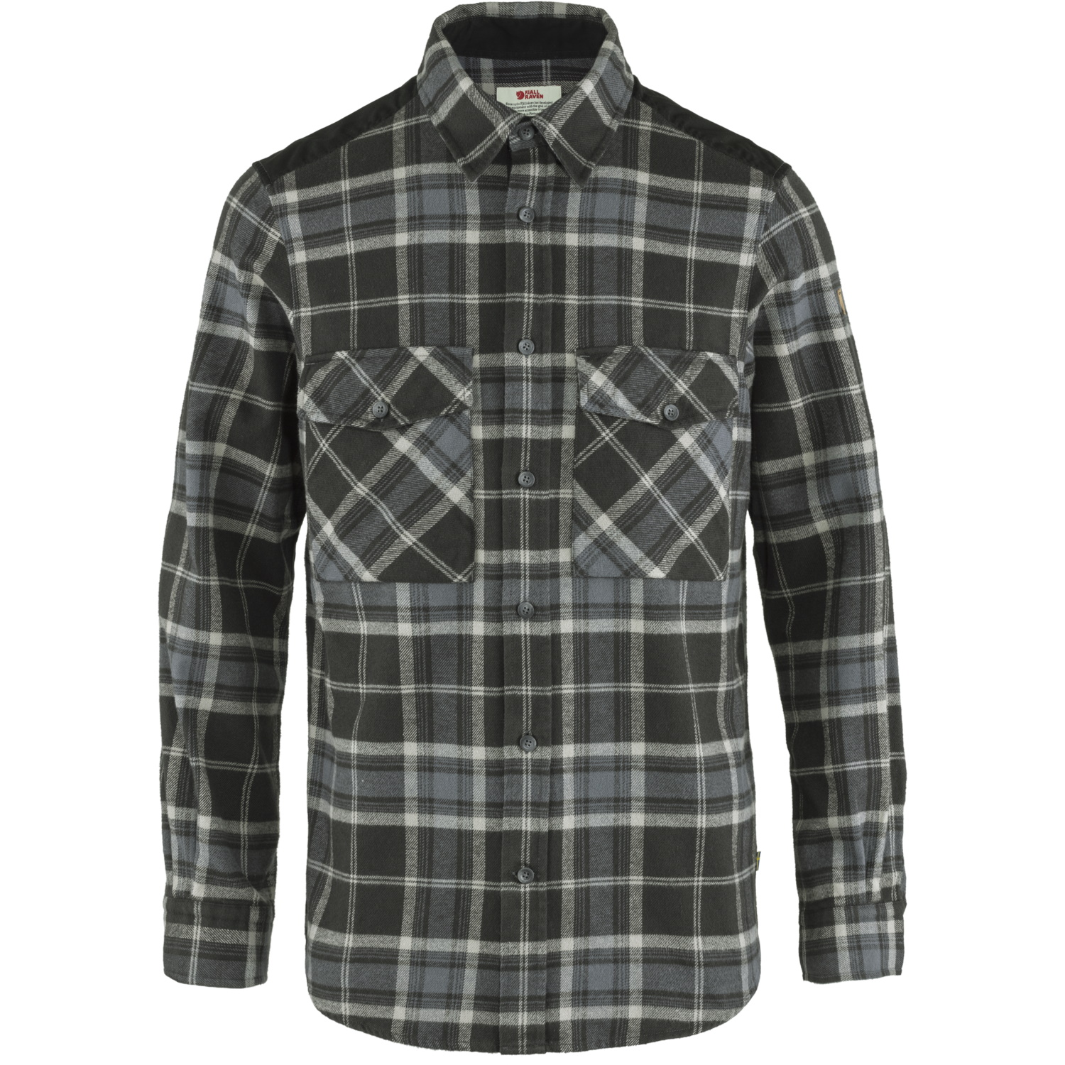 Fjällräven Men’s Övik Twill Shirt Black-Fog