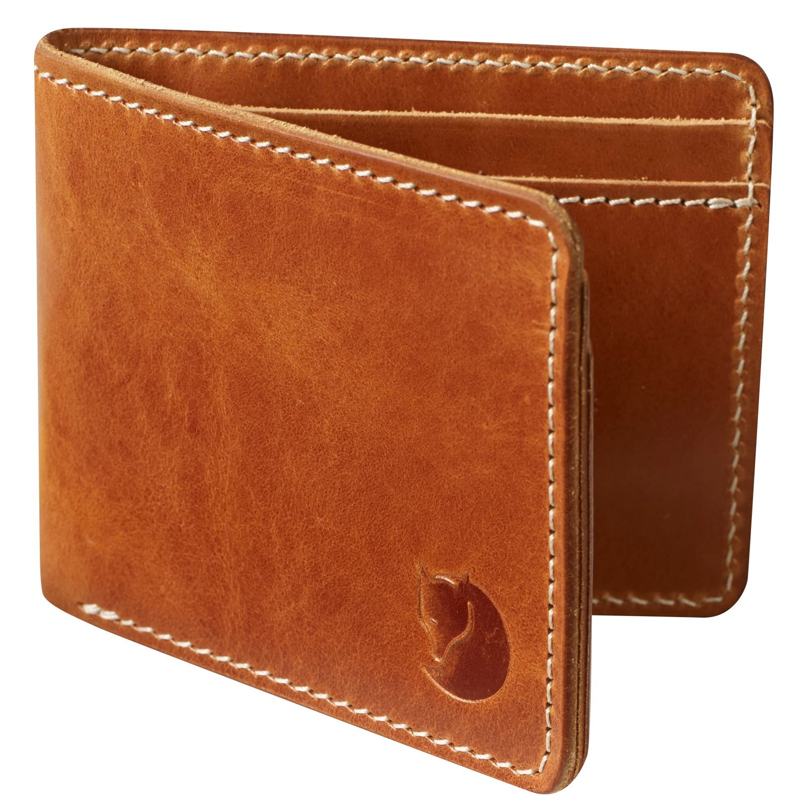 Fjällräven Övik Wallet Leather Cognac