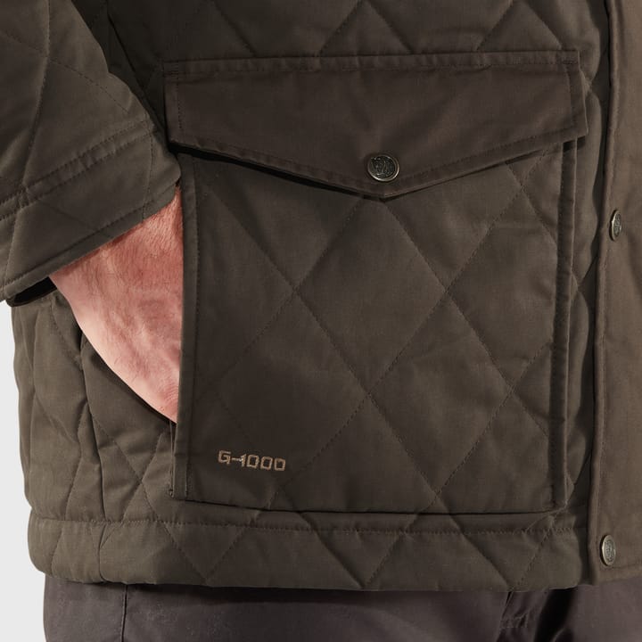 Fjällräven Men's Övik Wool Padded Jacket Black Fjällräven