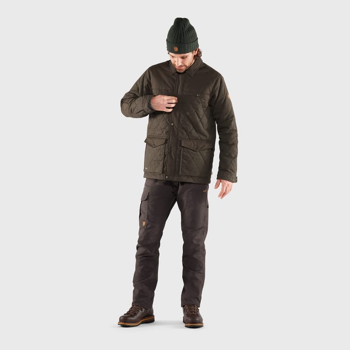 Fjällräven Men's Övik Wool Padded Jacket Black Fjällräven