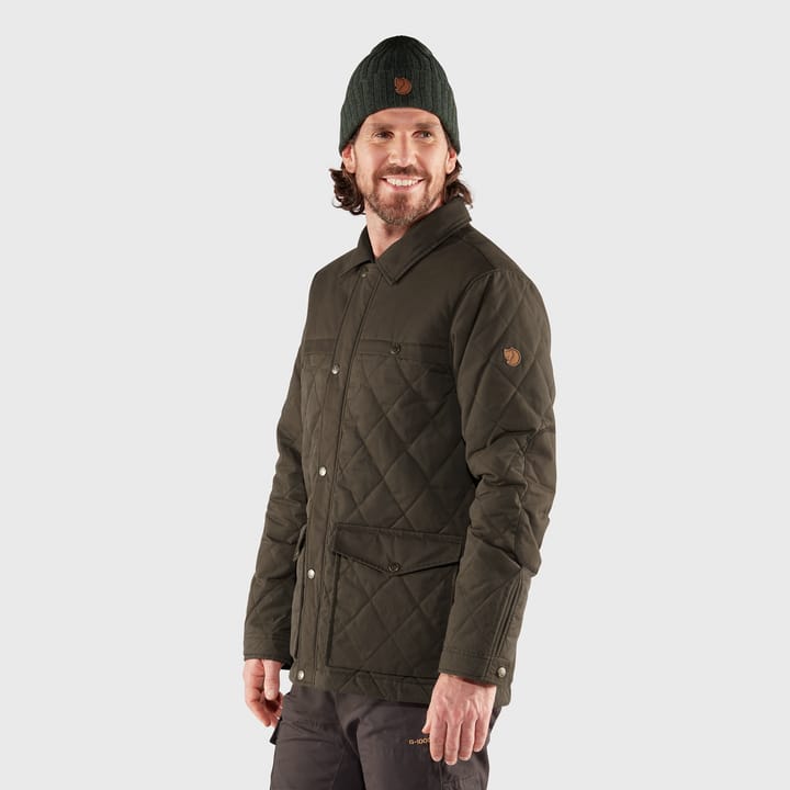 Fjällräven Men's Övik Wool Padded Jacket Black Fjällräven