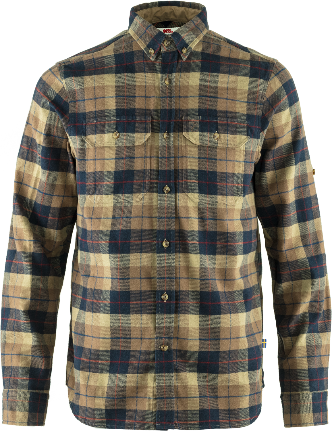 Fjällräven Men’s Singi Heavy Flannel Shirt Dark Sand