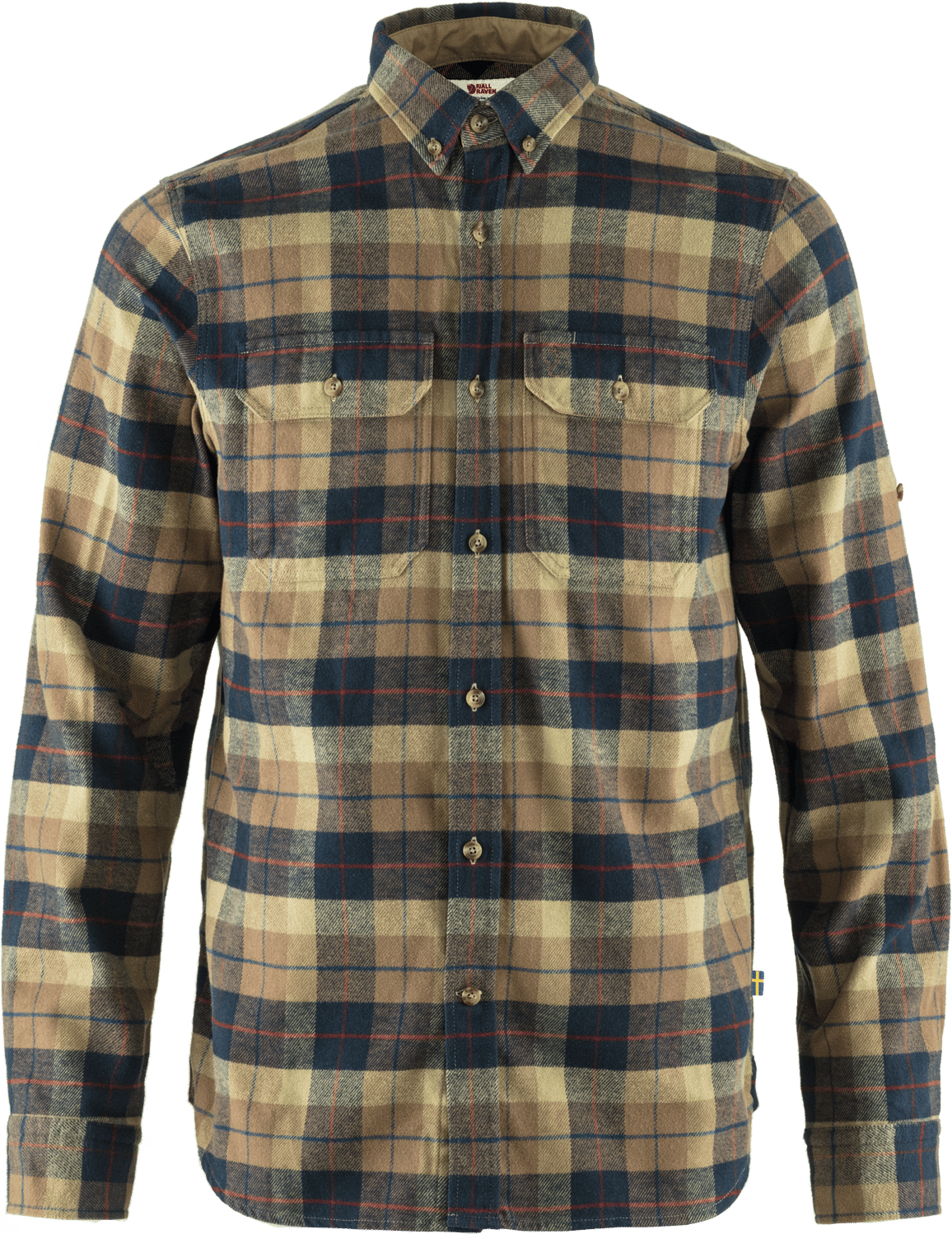 Fjällräven Men's Singi Heavy Flannel Shirt Dark Sand