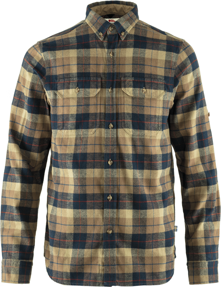 Fjällräven Men's Singi Heavy Flannel Shirt Dark Sand Fjällräven