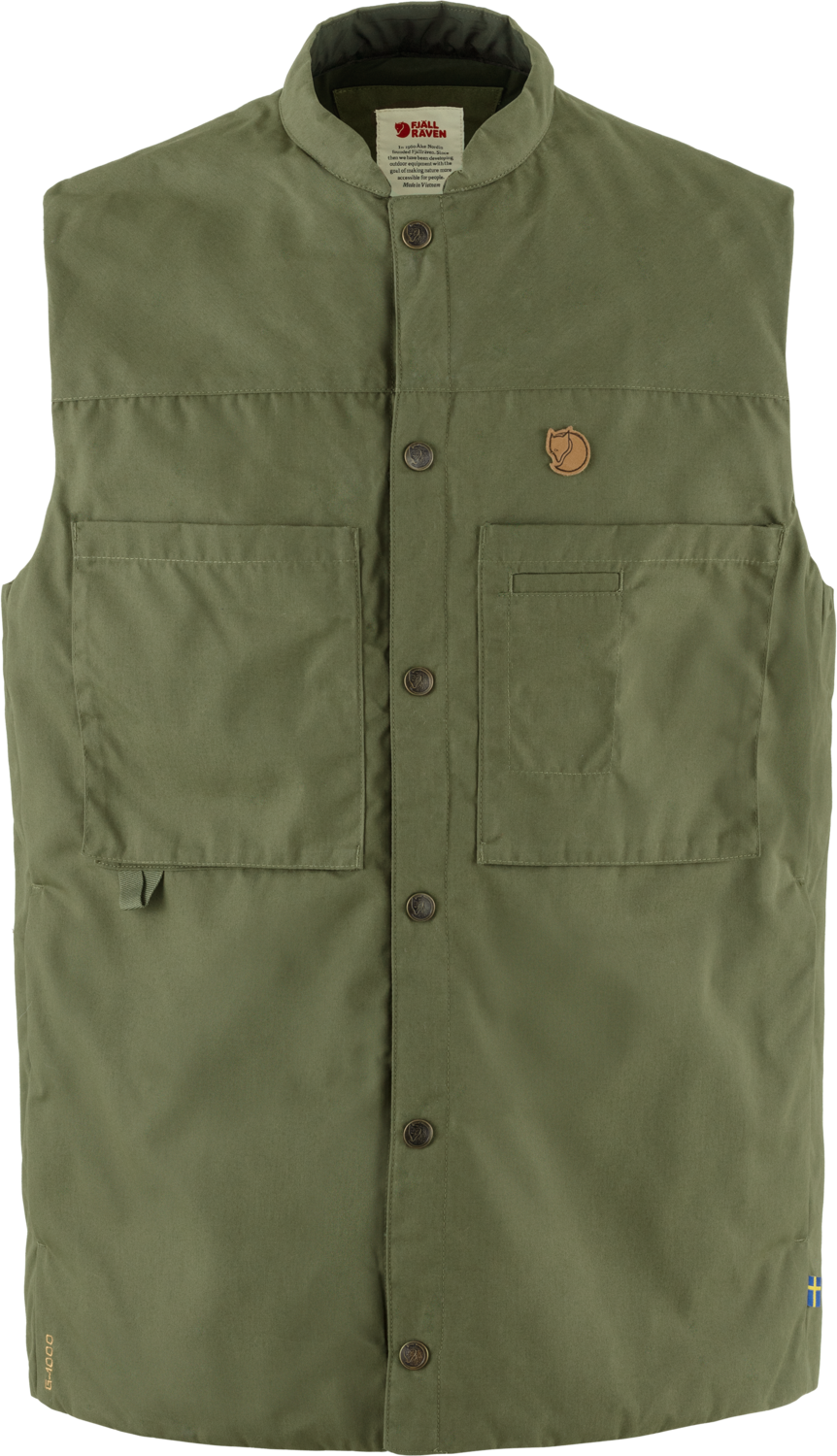 Fjällräven Men’s Singi Padded Vest Laurel Green