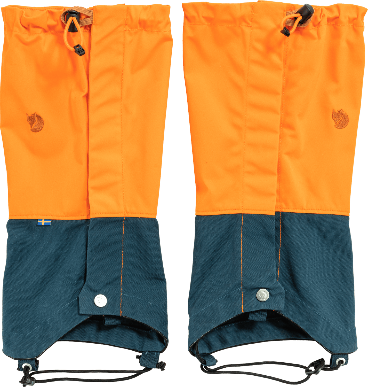 Fjällräven Singi X-Gaiters Field Orange-Mountain Blue