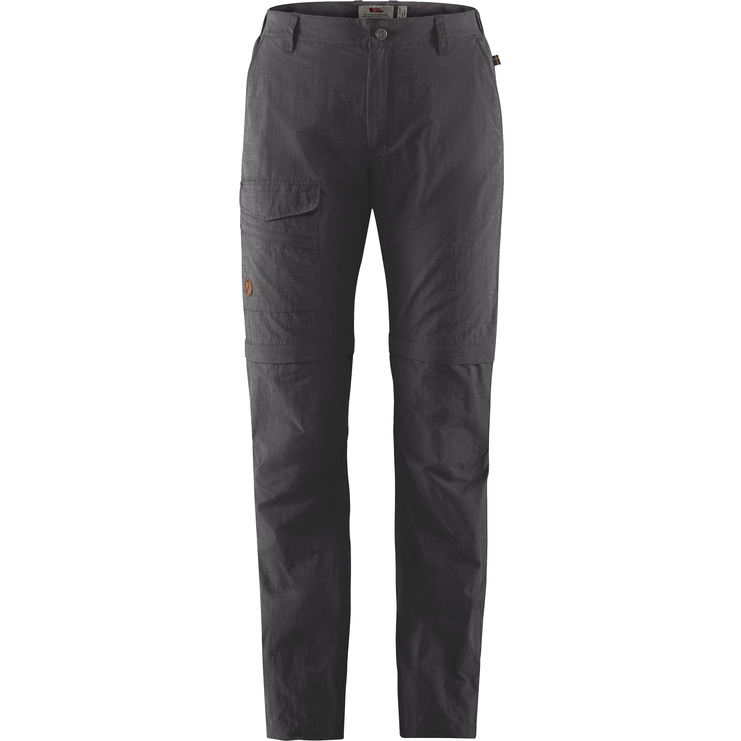 Women’s Travellers Mt Zip-off Trs Dark Grey