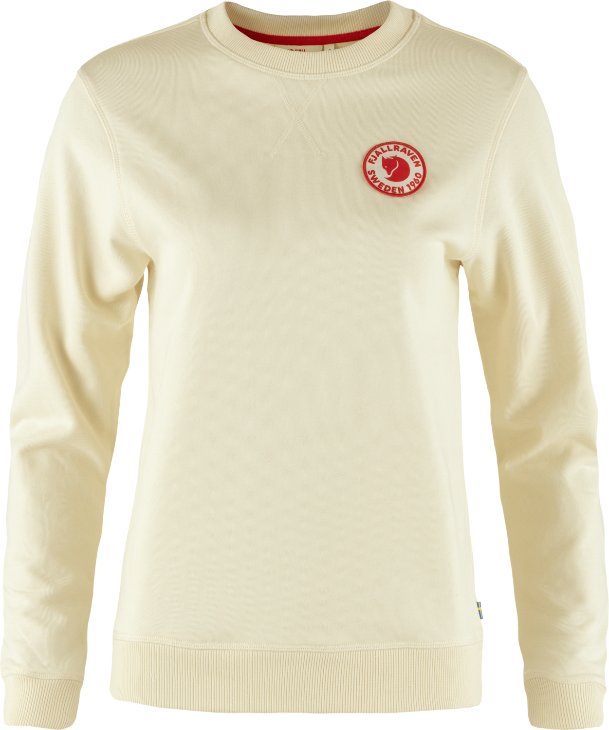 Fjällräven Women’s 1960 Logo Badge Sweater Chalk White