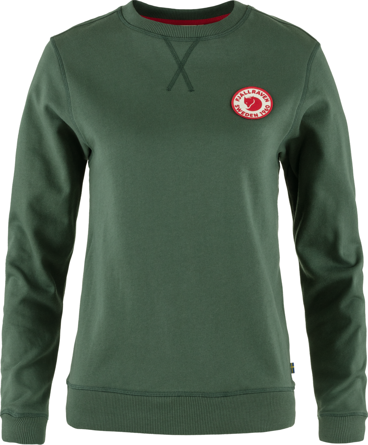 Fjällräven Women’s 1960 Logo Badge Sweater Deep Patina