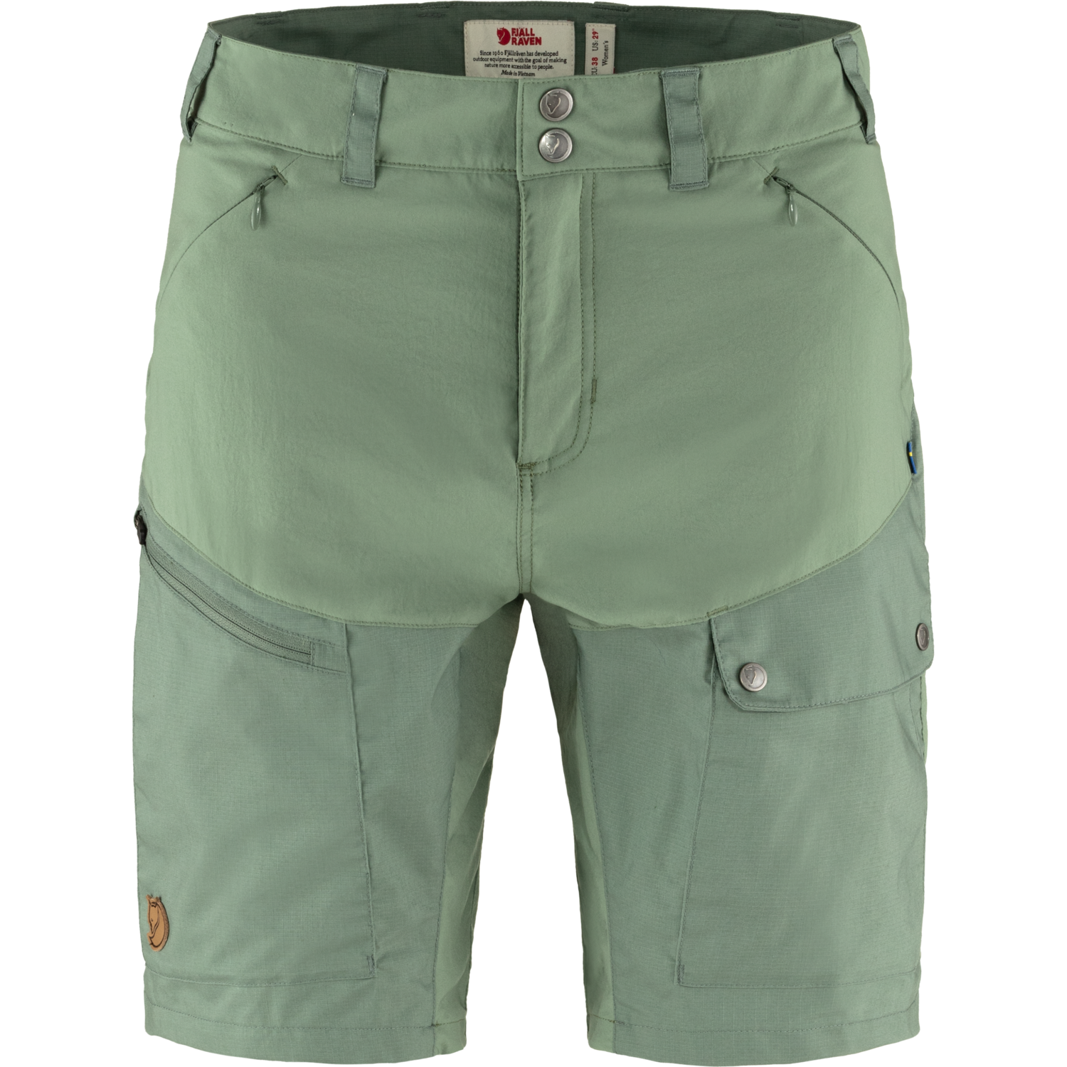 Fjällräven Women’s Abisko Midsummer Shorts Jade Green/Patina Green