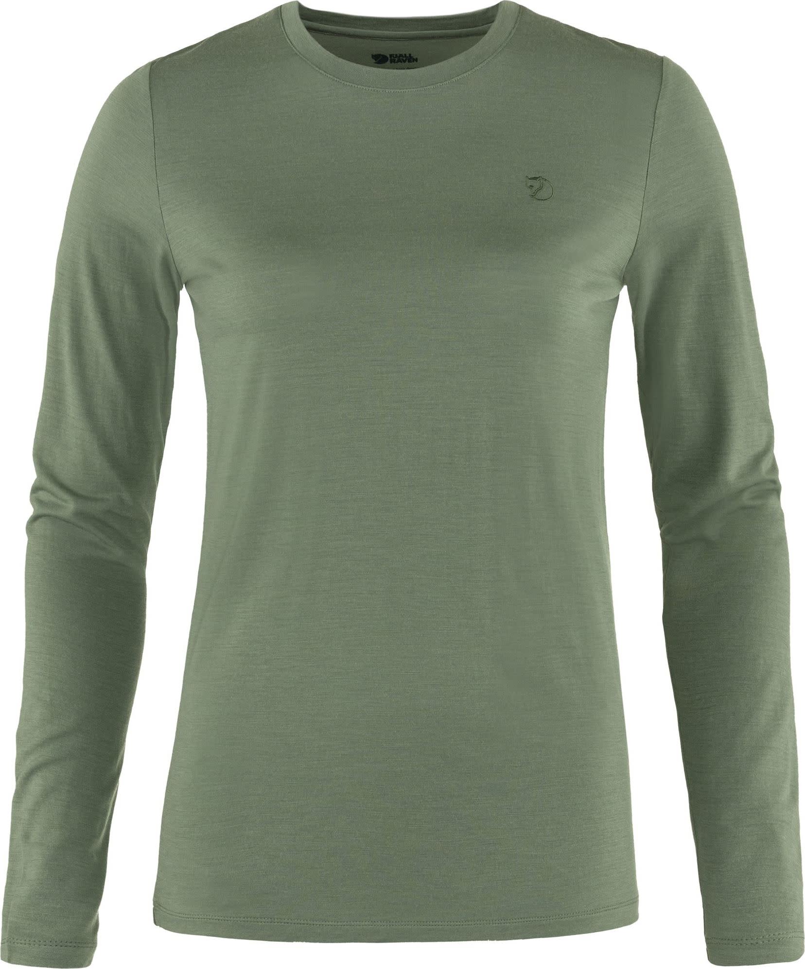 Fjällräven Women’s Abisko Wool Ls Patina Green