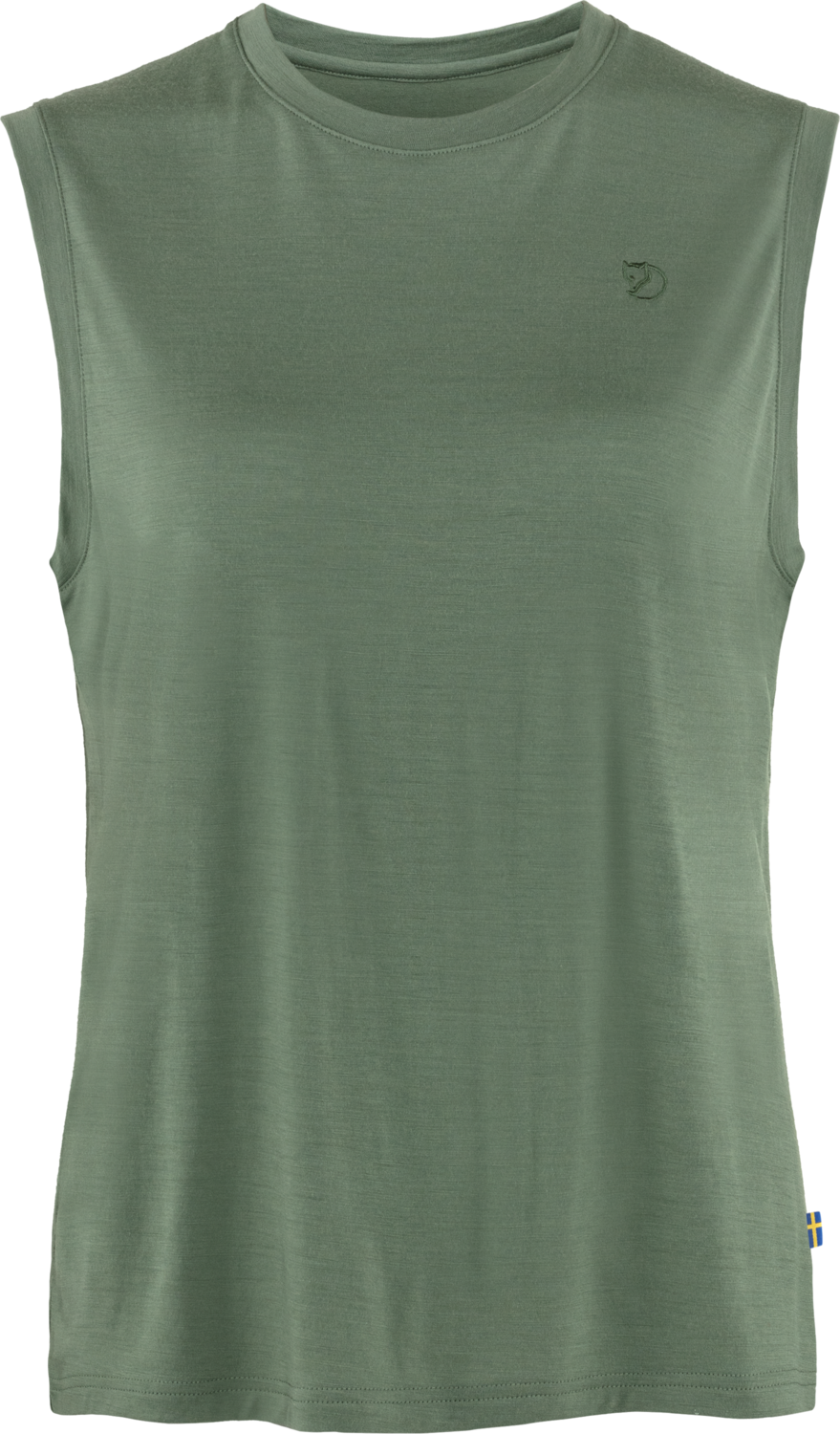 Fjällräven Women’s Abisko Wool Tank Top Patina Green