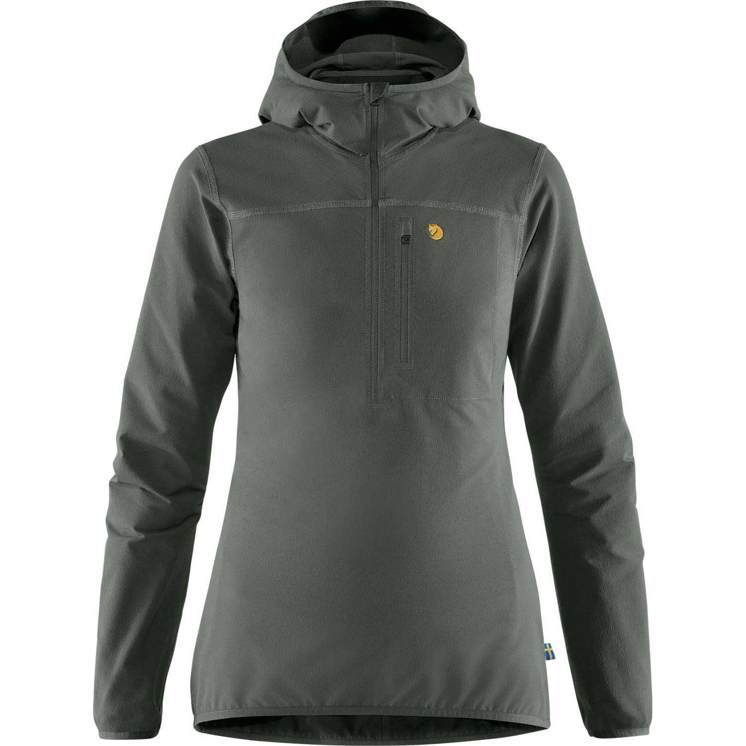 Fjällräven Women’s Bergtagen Stretch Half Zip Basalt