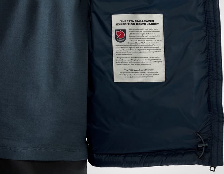 Fjällräven Women's Expedition Pack Down Hoodie Navy Fjällräven