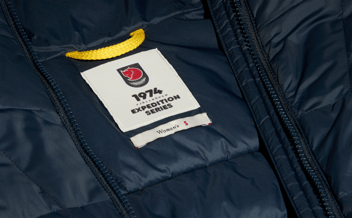 Fjällräven Women's Expedition Pack Down Hoodie Navy Fjällräven