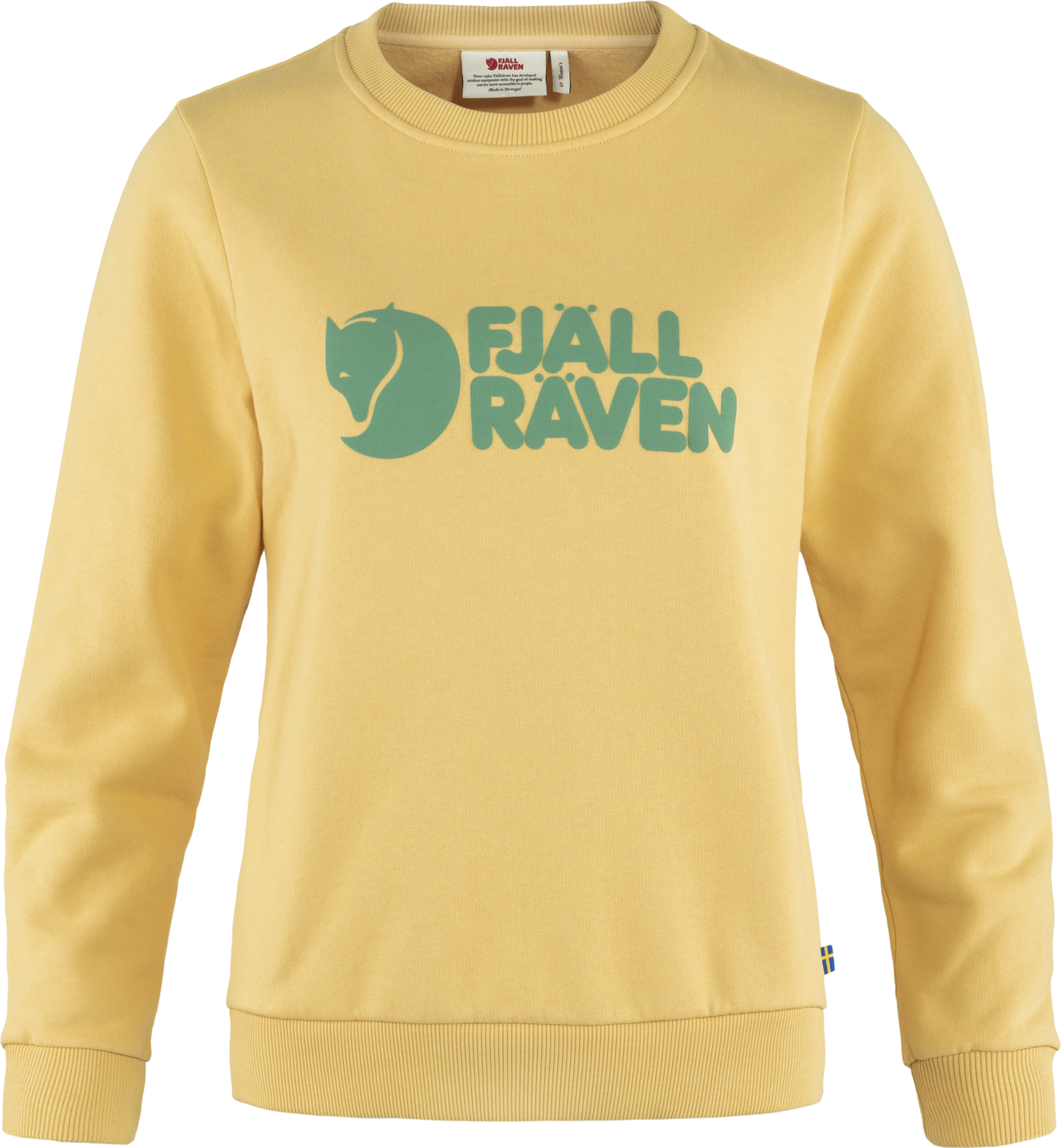 Fjällräven Women’s Fjällräven Logo Sweater Mais Yellow