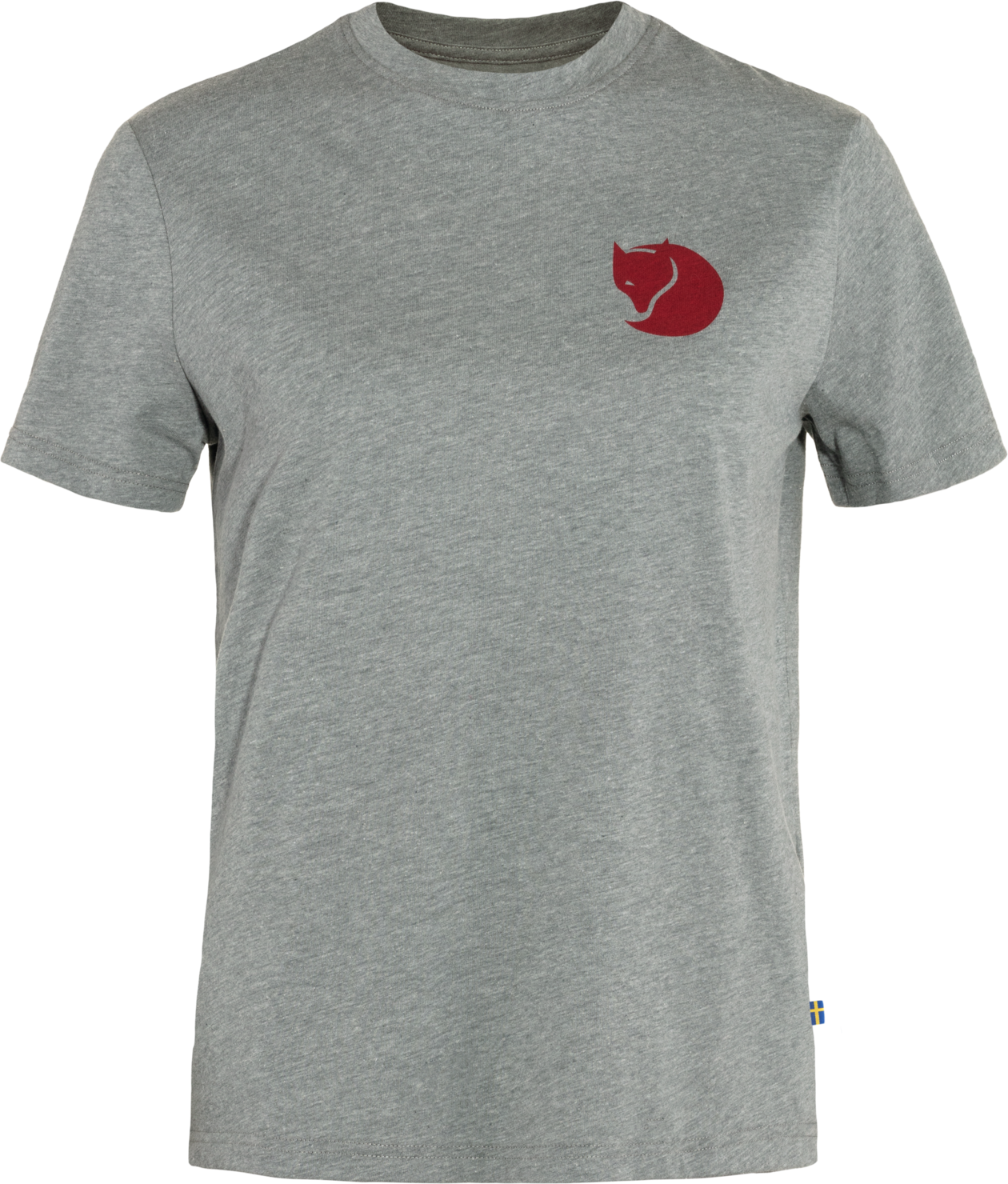 Fjällräven Women’s Fox Boxy Logo Tee Grey/Melange