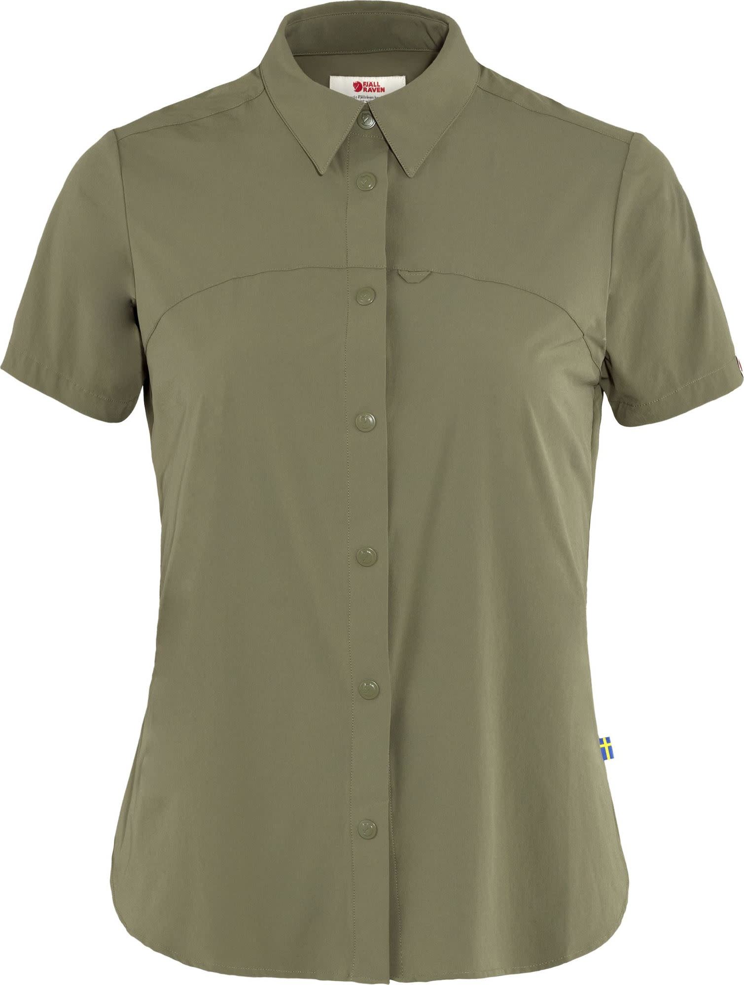 Fjällräven Women’s High Coast Lite Shirt Short Sleeve Green