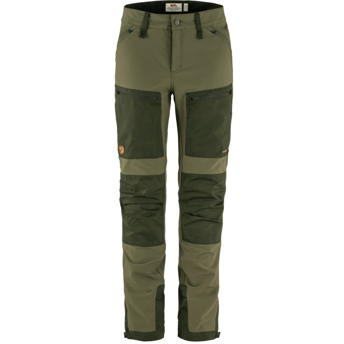 Fjällräven Women’s Keb Agile Trousers Laurel Green-Deep Forest