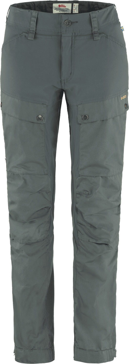 Fjällräven Women's Keb Trousers Curved Basalt Fjällräven