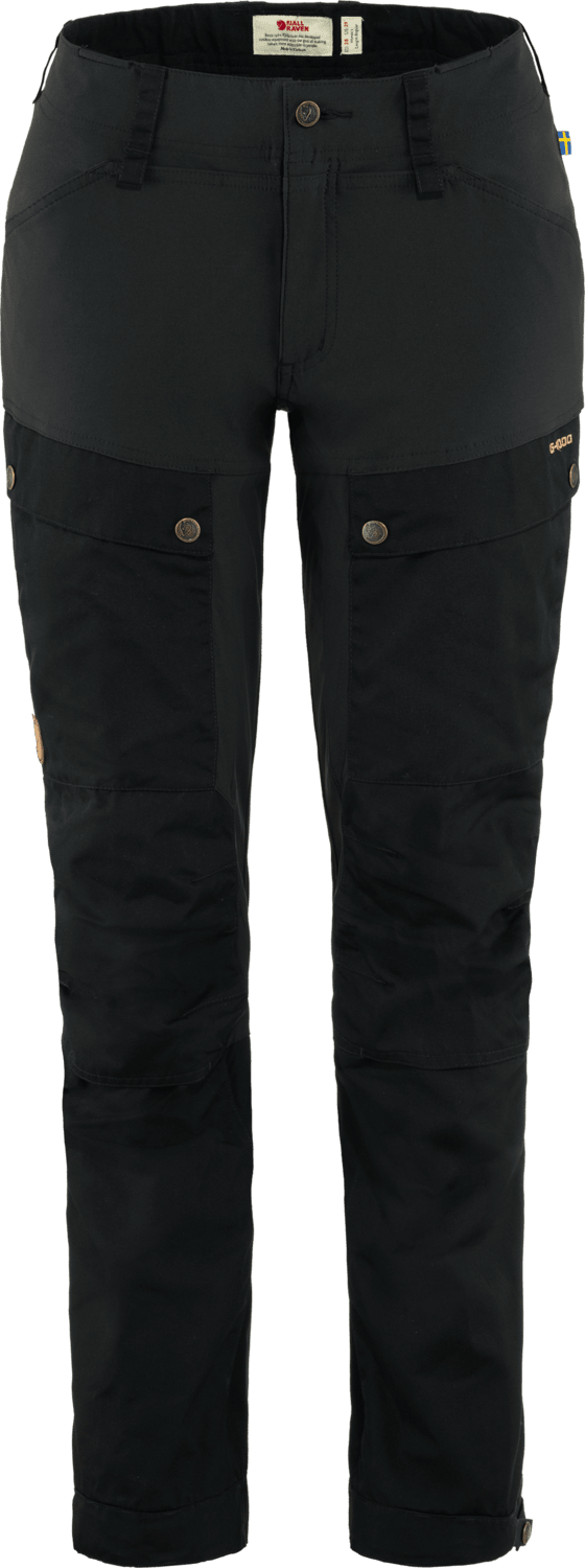 Fjällräven Women’s Keb Trousers Curved Black