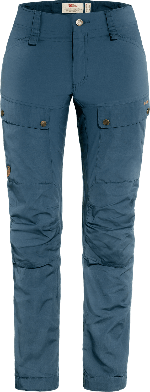 Fjällräven Women's Keb Trousers Curved Indigo Blue | Buy Fjällräven Women's Keb  Trousers Curved Indigo Blue here | Outnorth