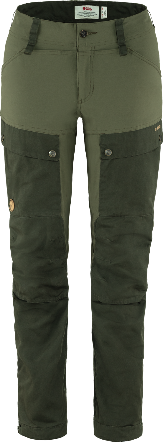 Fjällräven Women’s Keb Trousers Deep Forest-Laurel Green