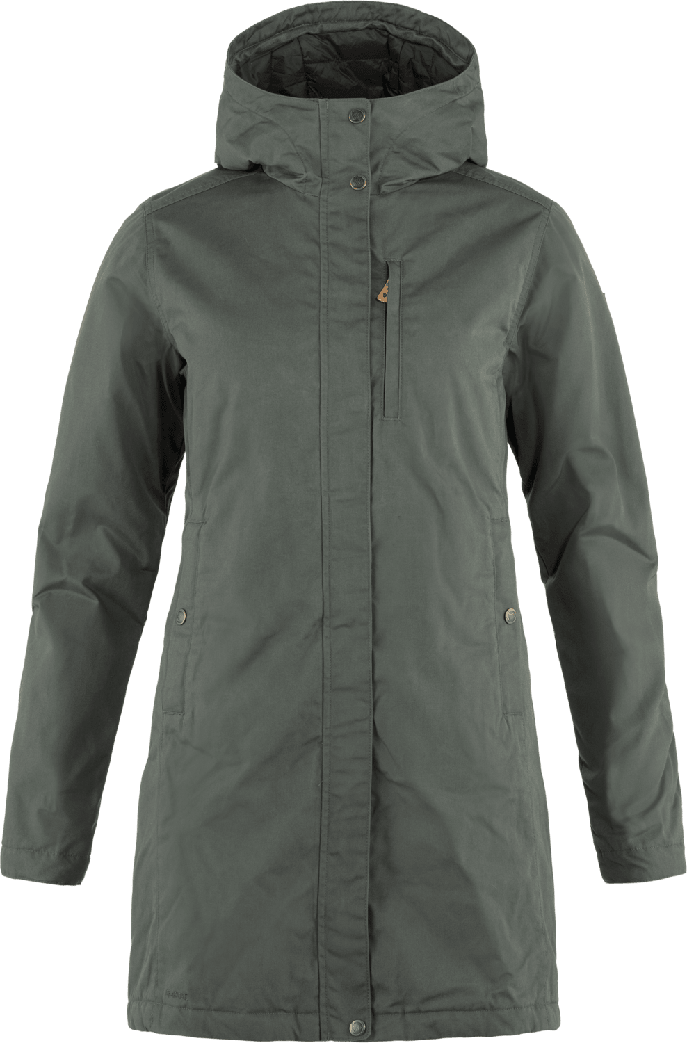 Fjällräven Women's Kiruna Padded Parka Basalt