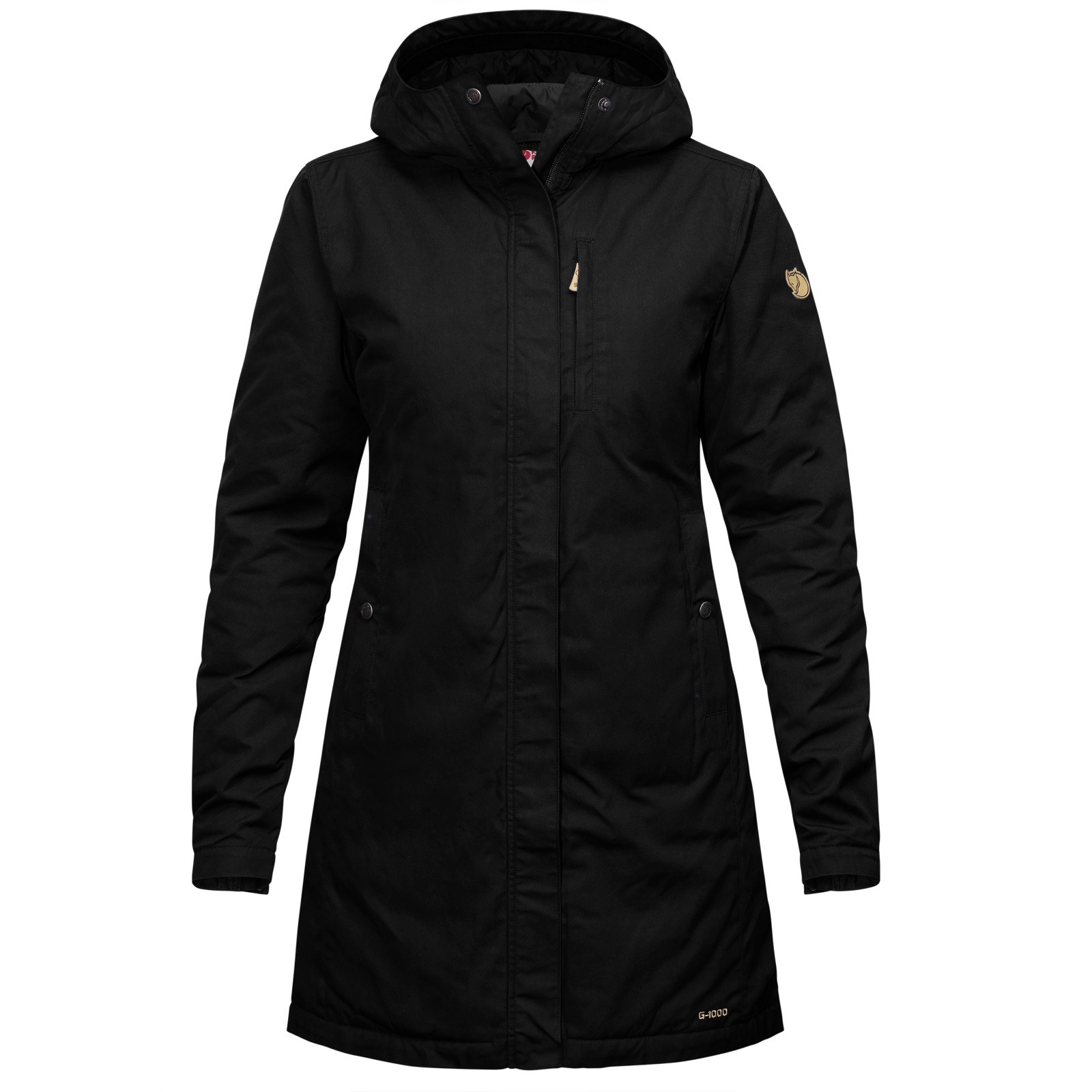 Fjällräven Women’s Kiruna Padded Parka Black