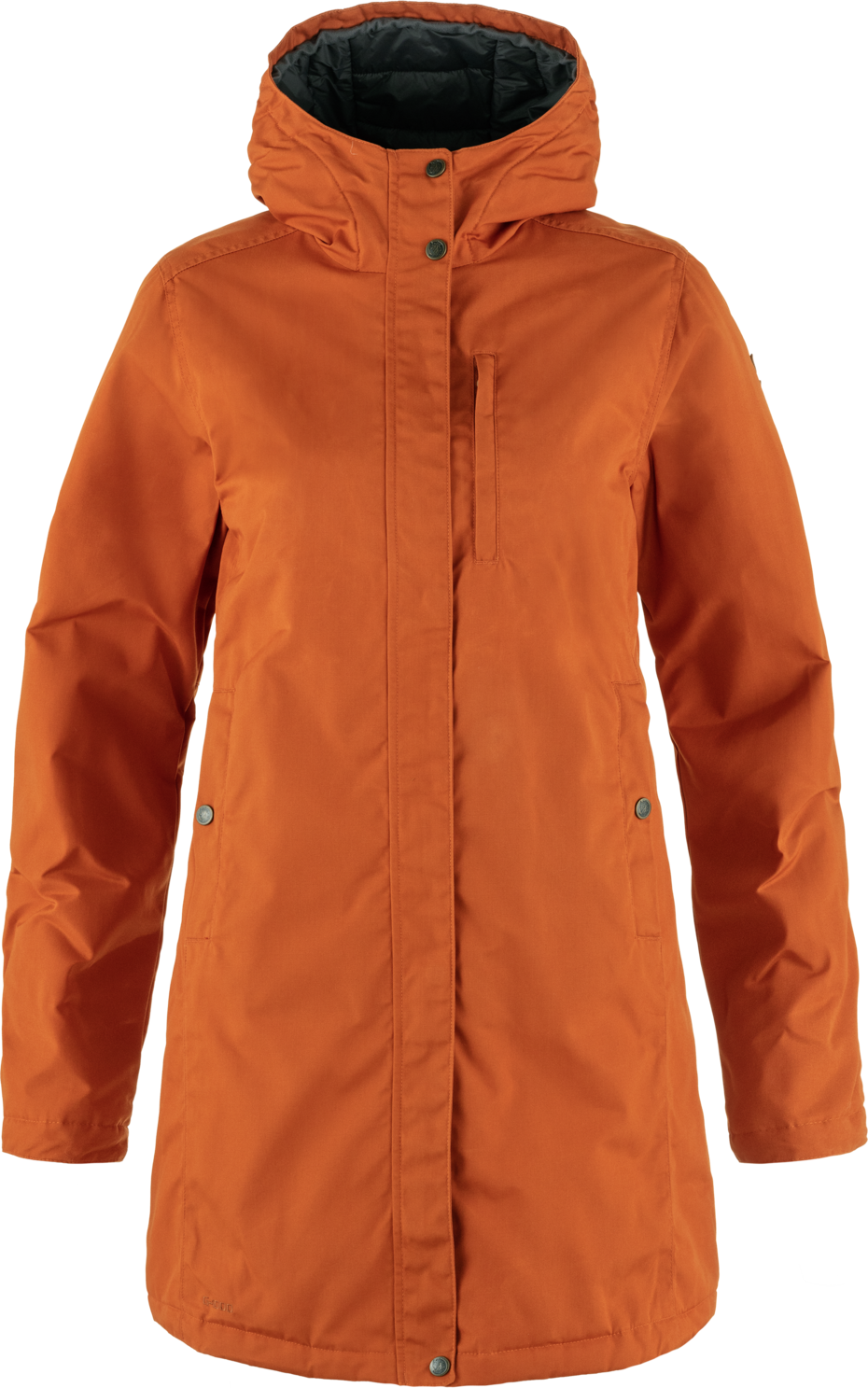 Fjällräven Women’s Kiruna Padded Parka Terracotta Brown