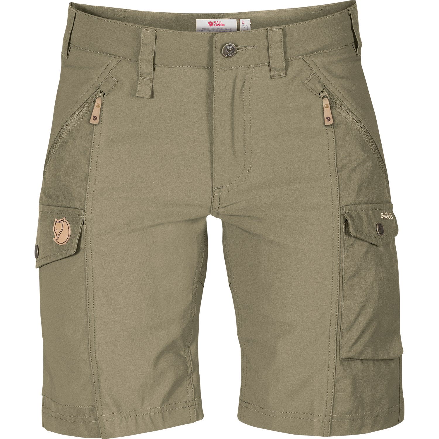 Fjällräven Women’s Nikka Shorts Curved Light Olive