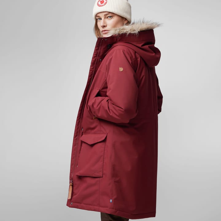 Fjällräven Women's Nuuk Lite Parka Bordeaux Red Fjällräven