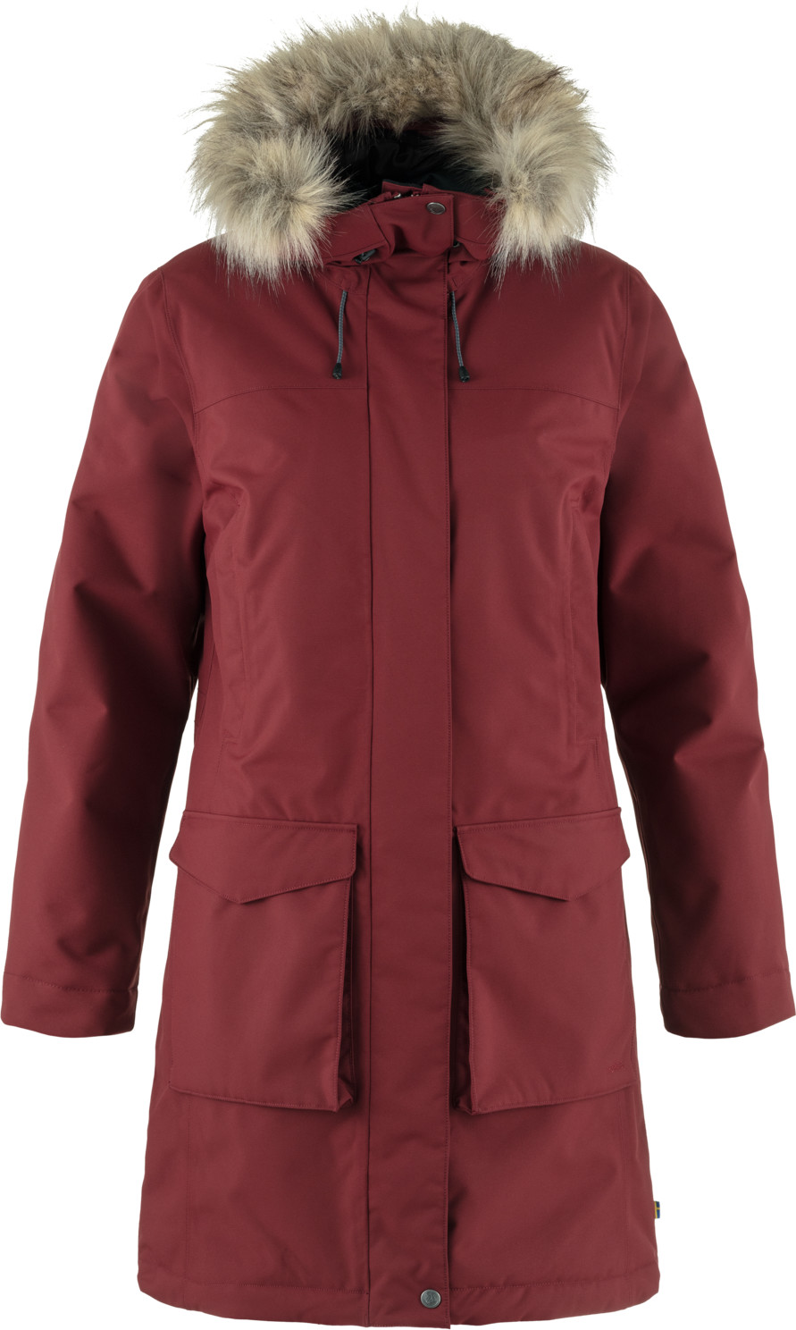 Fjällräven Women’s Nuuk Lite Parka Bordeaux Red