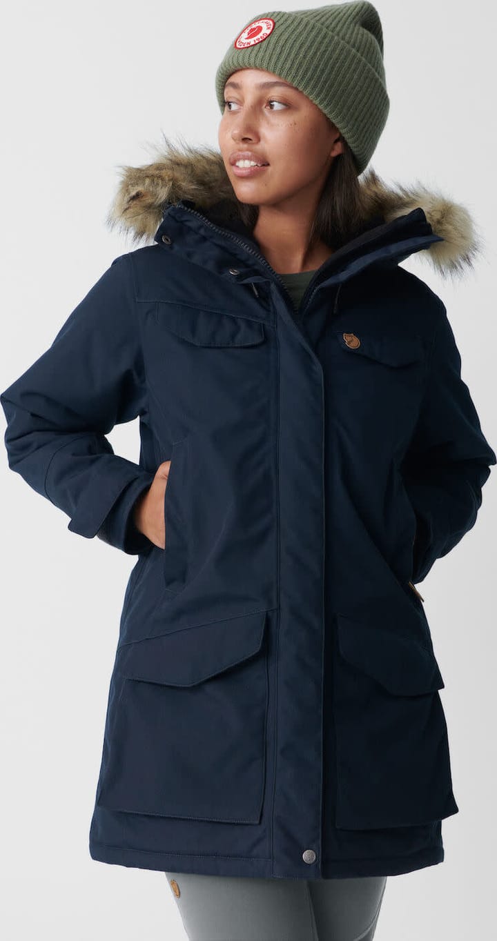 Fjällräven Women's Nuuk Parka Dark Navy Fjällräven