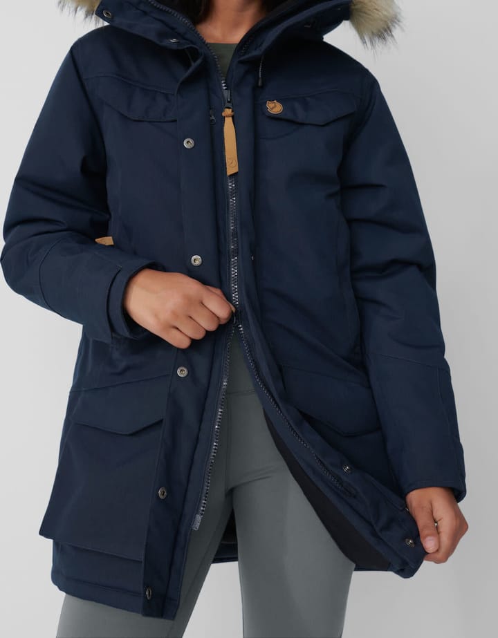 Fjällräven Women's Nuuk Parka Dark Navy Fjällräven