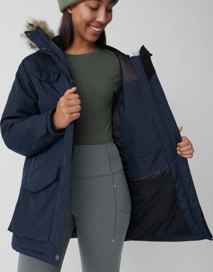 Fjällräven Women's Nuuk Parka Dark Navy Fjällräven