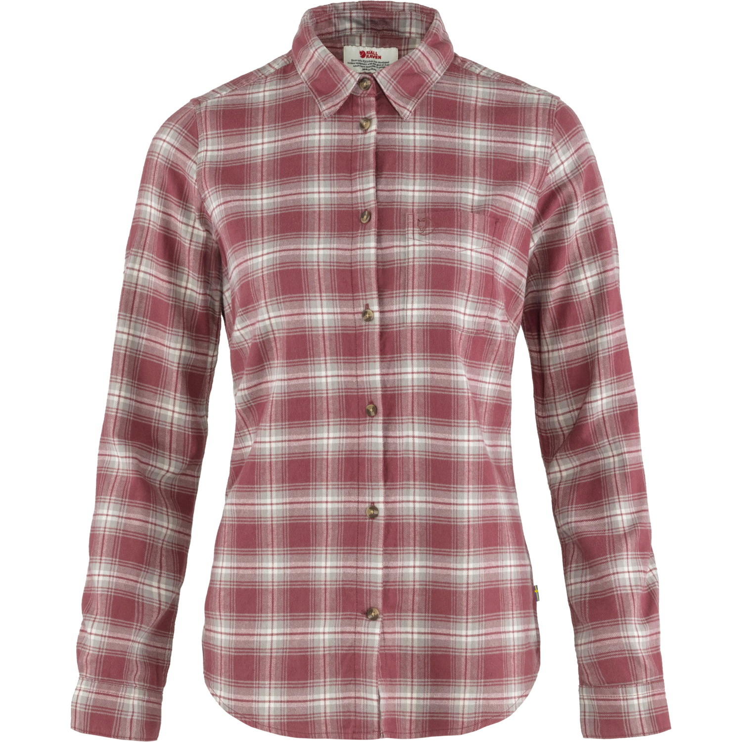 Fjällräven Women’s Övik Flannel Shirt Mesa Purple/Fog