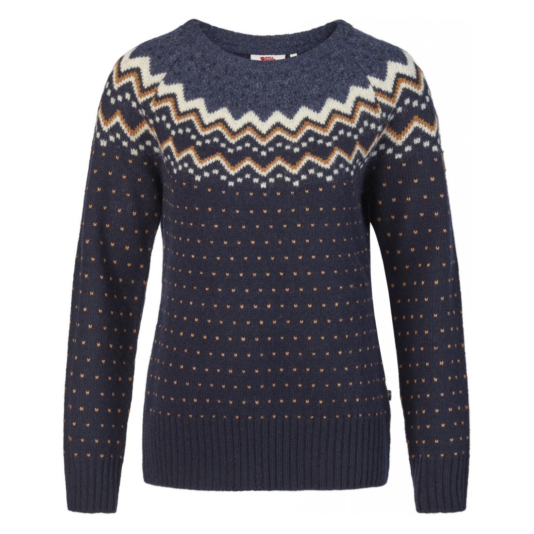 Fjällräven Women’s Övik Knit Sweater Dark Navy